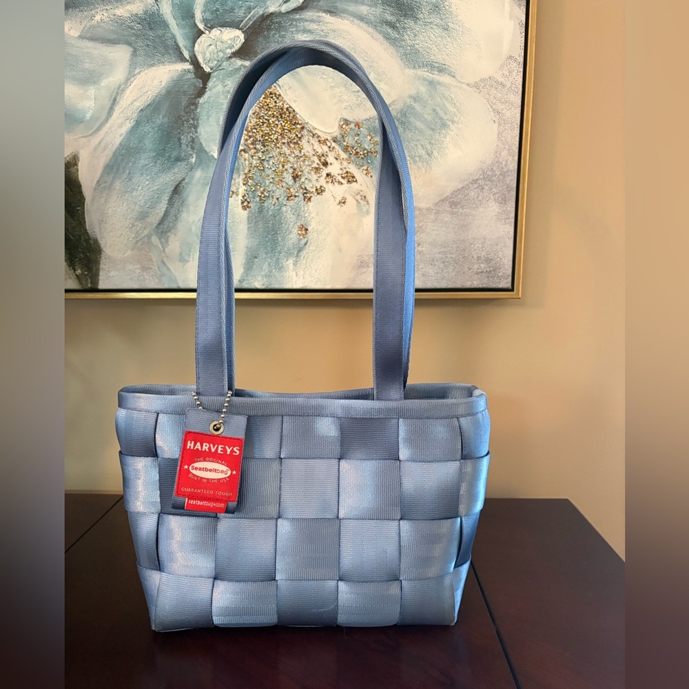 Harveys Woven Blue Shoulder Bag